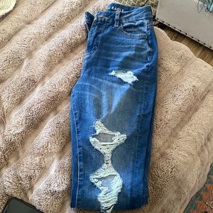 American eagle womens curvy high rise jegging
